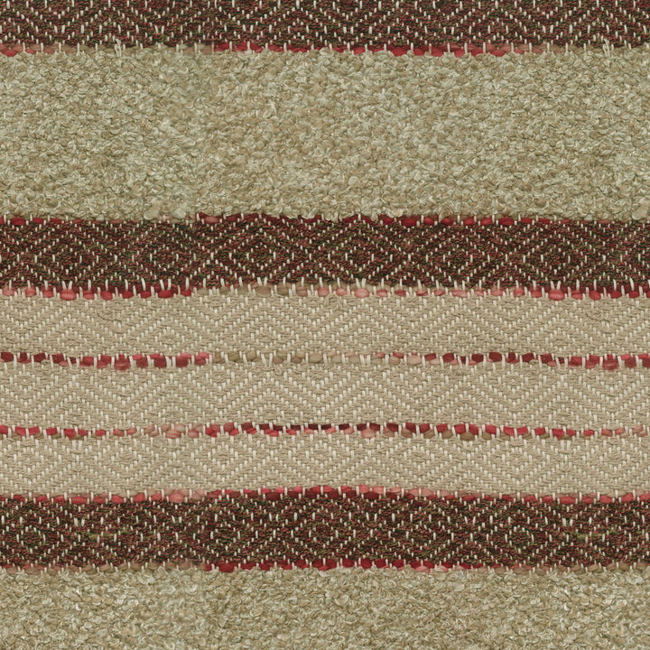 Woven Path Cinnabar 408862 by PKL Studio Designer Fabric - Base:60% Cotton 30% Polyester 10% Acrylic Back:100% bonded Polyester fusing INDIA Horizontal: 1.5 and Vertical: 8.25 54 - Swanky Fabrics -