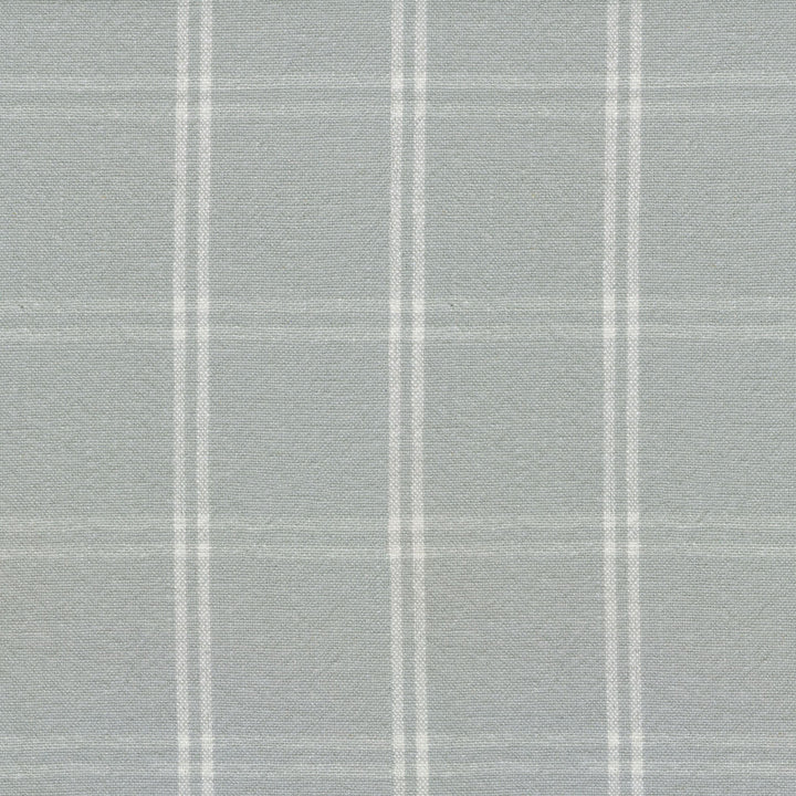Brent Plaid Silver 408893 by PKL Studio Designer Fabric - 55%Linen 45%Cotton CHINA 30000 Horizontal: 3.5 and Vertical: 3.5 54 - Swanky Fabrics -