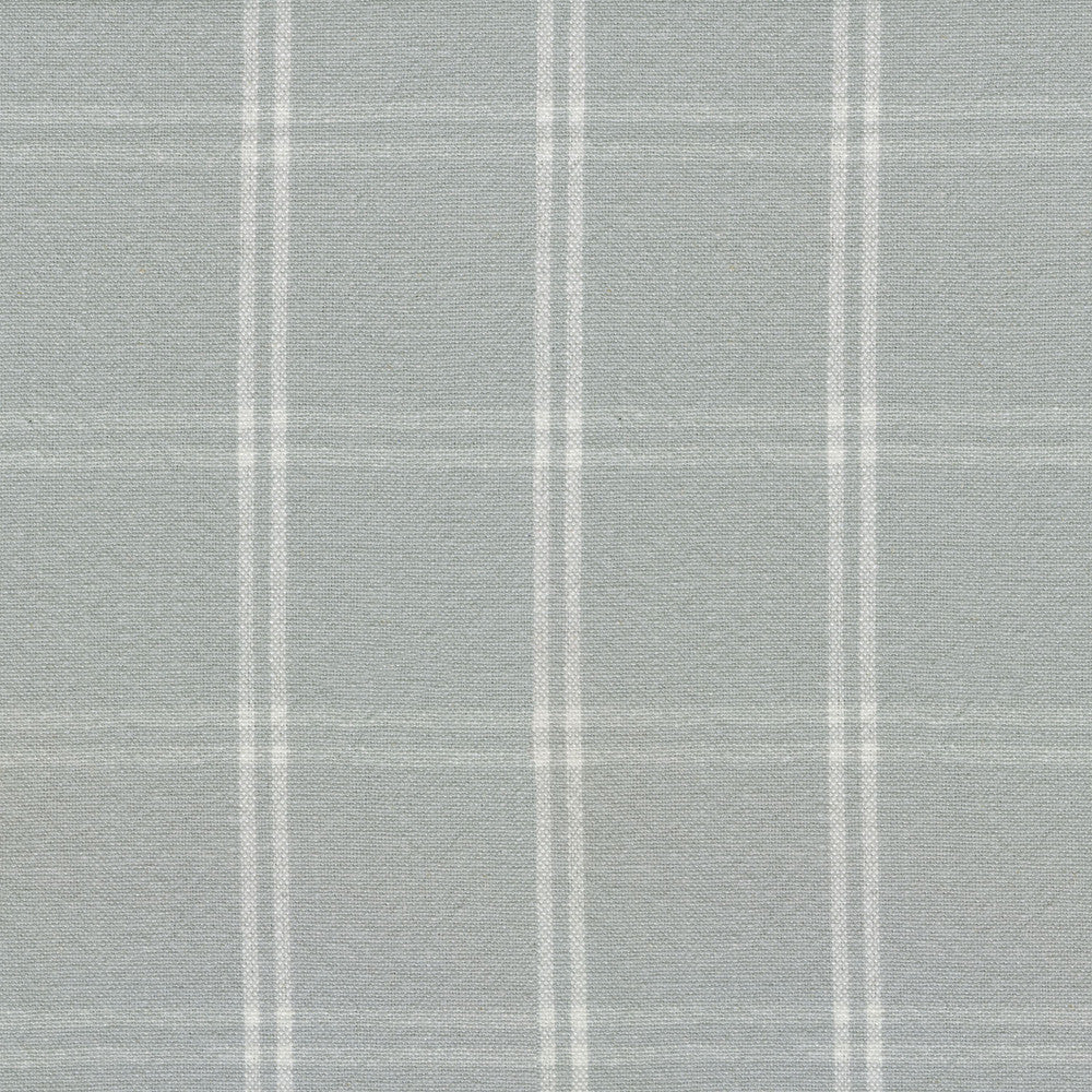 Brent Plaid Silver 408893 by PKL Studio Designer Fabric - 55%Linen 45%Cotton CHINA 30000 Horizontal: 3.5 and Vertical: 3.5 54 - Swanky Fabrics -