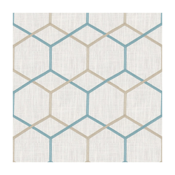 Gunnison Seamist by Kravet Basics Designer Fabric CANDICE OLSON COLLECTION VISCOSE - 75%;LINEN - 25% India - Horizontal: 10.5 and Vertical: 13 51 - Swanky Fabrics -