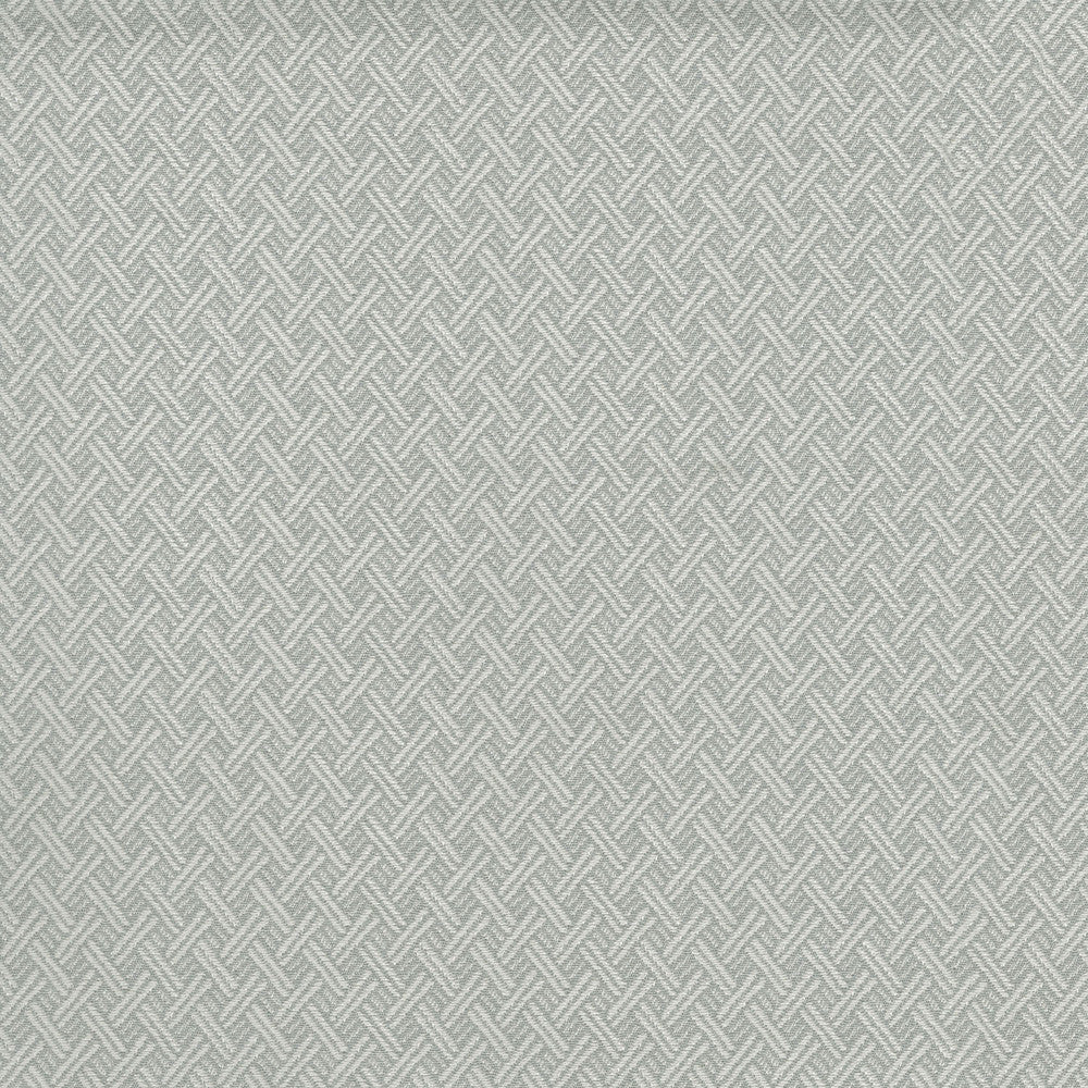 Fretwork Fog 409384 by Performance Designer Fabric - Base:73%Cotton 27%Polyester Back:100% light Acrylic CHINA 30000 Horizontal: 0.625 and Vertical: 0.75 54 - Swanky Fabrics -