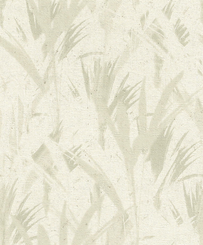 Chet Sage Spray Wallpaper by Advantage Designer Concrete Covers about 57.5 square feet 20.9-in by 33-ft long roll Unpasted 25.2 - Swanky Fabrics -