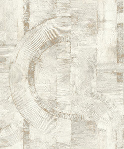 Abe Bone Geo Wallpaper by Advantage Designer