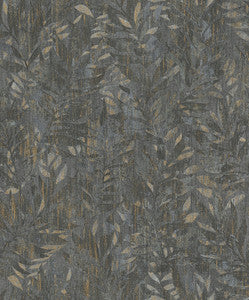 Beck Charcoal Leak Wallpaper by Advantage Designer
