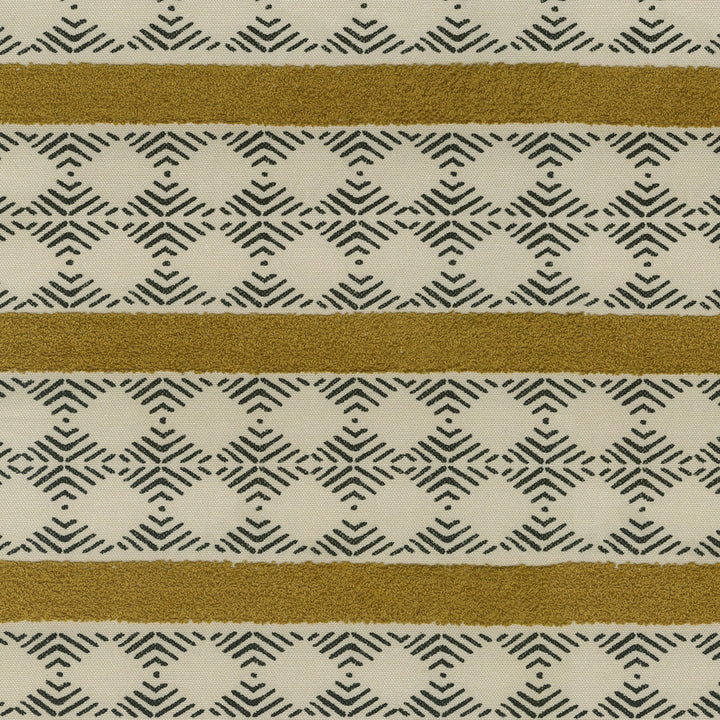 Stitched Path Oro 410130 by PKL Studio Designer Fabric - 100%Cotton Embroid:100%Cotton INDIA 13000 Horizontal: 9 and Vertical: 4.5 54 - Swanky Fabrics -
