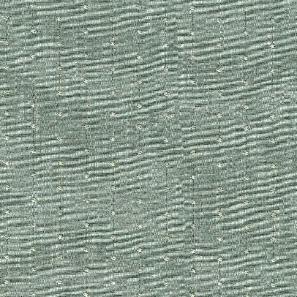 Swiss Dot Emb Baltic 410191 by PKL Studio Designer Fabric - 82%Polyester 11%Cotton 7%Linen Embroid:78%Cotton 22%Viscose INDIA 51000 Horizontal: 2.3 and Vertical: 1 54 - Swanky Fabrics -