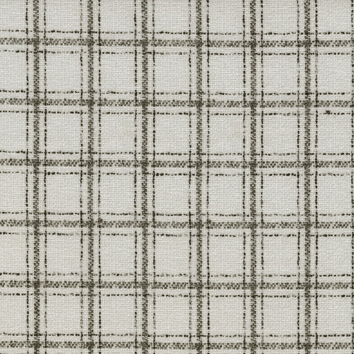 Glendale Plaid Domino 410213 by PKL Studio Designer Fabric - 100%Polyester INDIA 510000 Horizontal: 2 and Vertical: 2.3 54 - Swanky Fabrics -