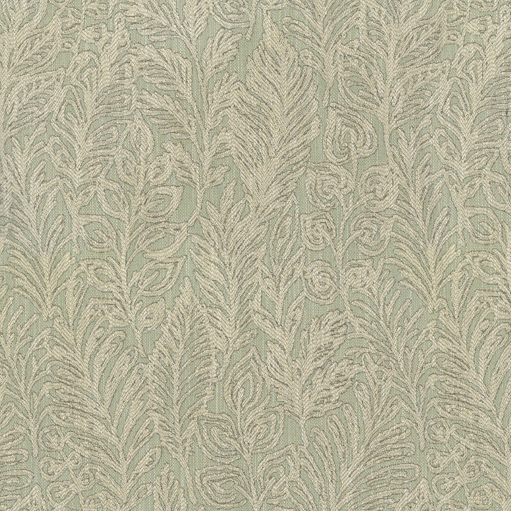 Climbing Leaves Sage 410220 by PKL Studio Designer Fabric - 100% Polyester CHINA 15000 Horizontal: 14.5 and Vertical: 19.25 57 - Swanky Fabrics -