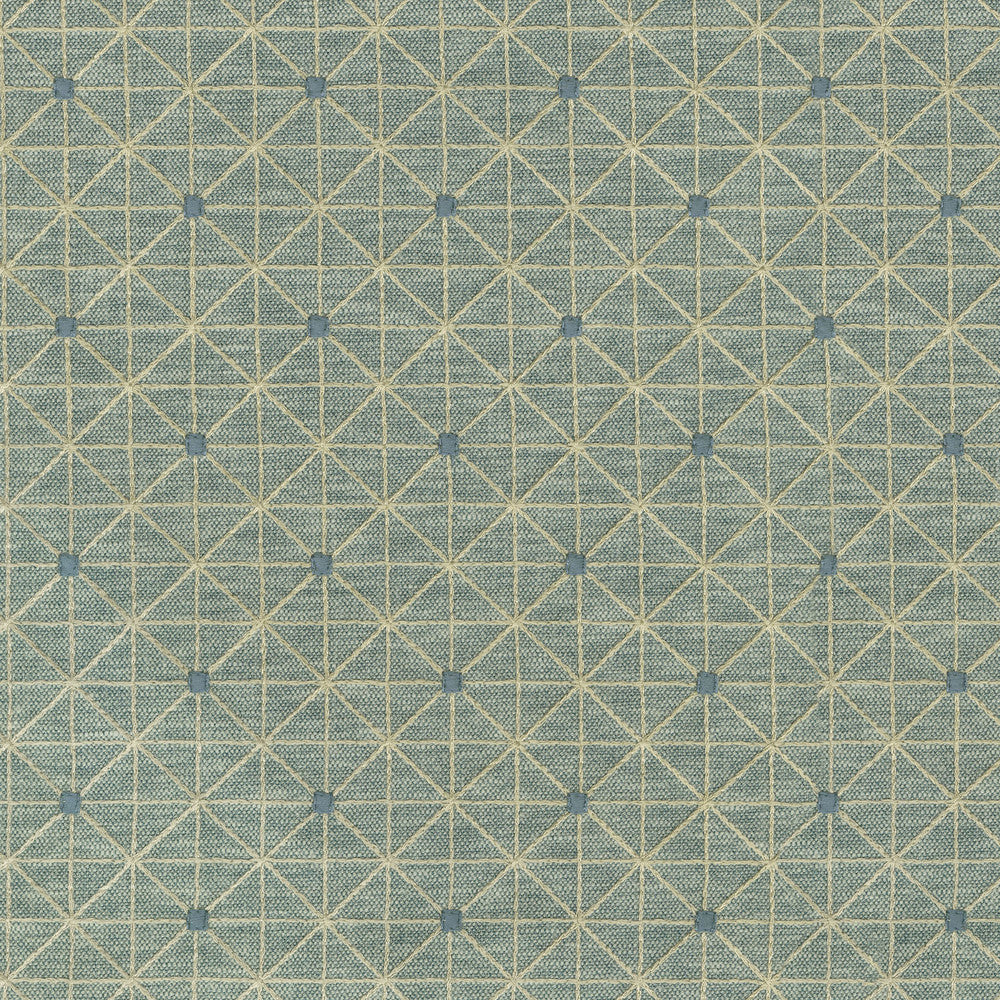 Sierra Embr Seaside 410250 by PKL Studio Designer Fabric - 71% Polyester 29% Cotton Embroid:100% Viscose INDIA 51000 Horizontal: 3.25 and Vertical: 3.2 54 - Swanky Fabrics -