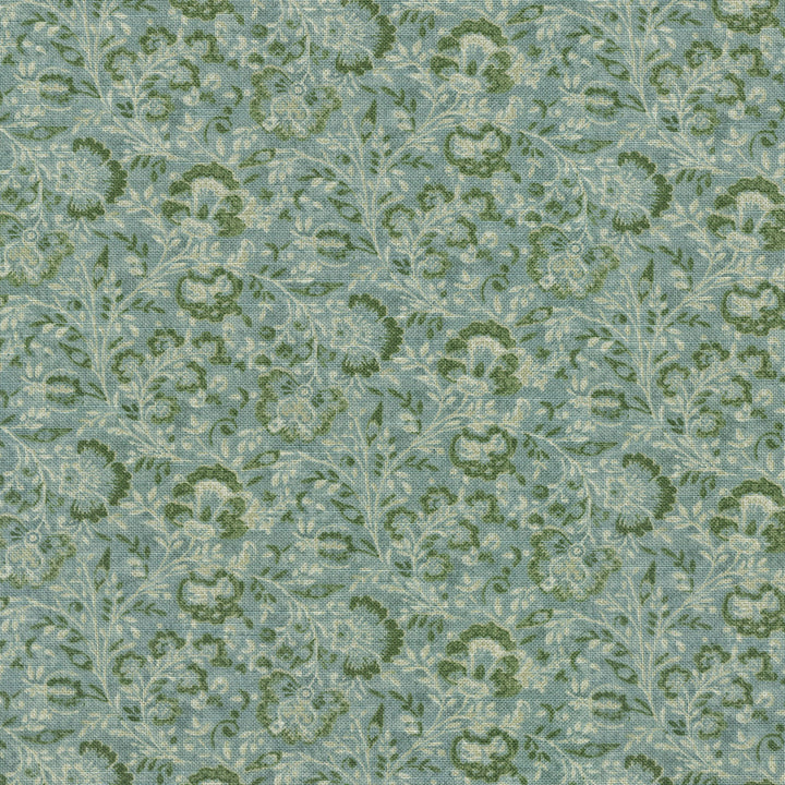 Filigree Juniper 410362 by PKL Studio Designer Fabric - Base:100%Cotton CHINA 27000 Horizontal: 4.5 and Vertical: 5.05 54 - Swanky Fabrics -