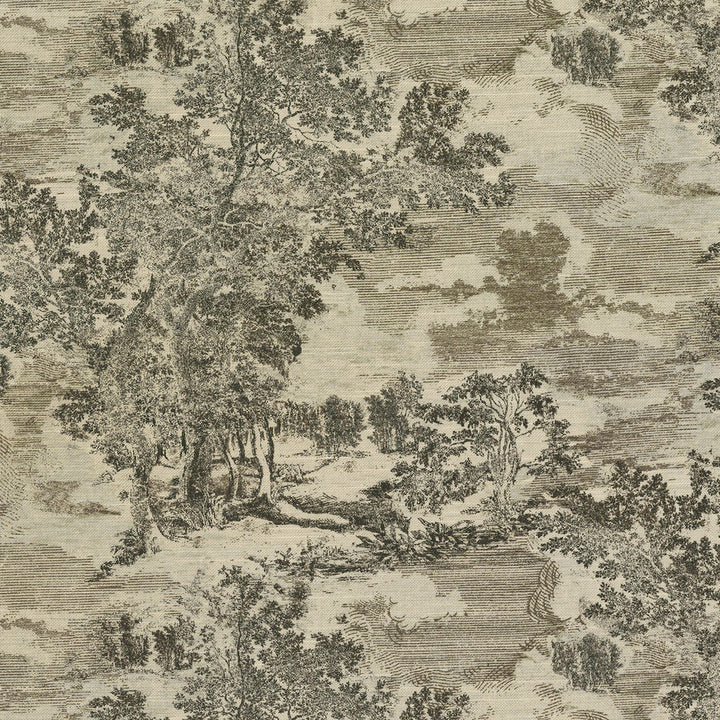 Serene Scenes Zinc 410392 by PKL Studio Designer Fabric - Base:100% Cotton CHINA 19000 Horizontal: 13.5 and Vertical: 13.5 54 - Swanky Fabrics -