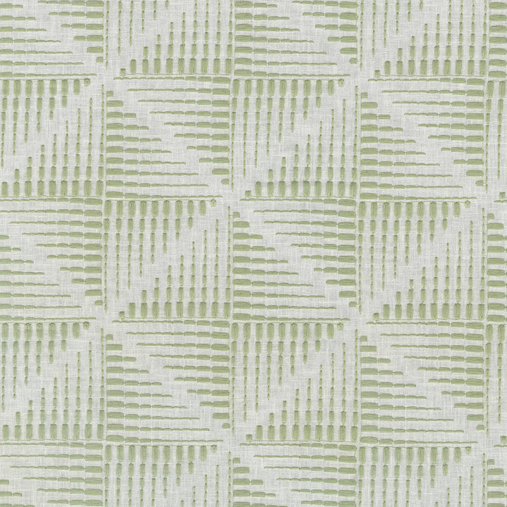 Maddox Emb Celery 411231 by PKL Studio Designer Fabric Base 52% Polyester, 48% Cotton Emb 100% Polyester India 51000 Horizontal: 6.25 and Vertical: 6.25 54 - Swanky Fabrics -