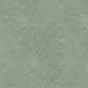 Curvature Embroidery Spa 411275 by PKL Studio Designer Fabric