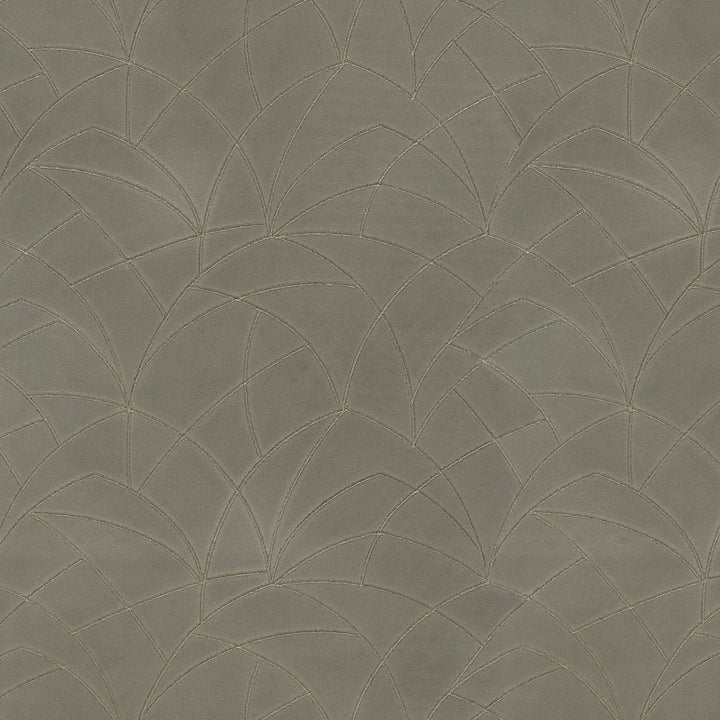 Curvature Embroidery Charcoal 411280 by PKL Studio Designer Fabric - 95% polyester, 5% rayon Embroidery 100% rayon India 51000 Horizontal: 9 and Vertical: 6 55/54 - Swanky Fabrics -