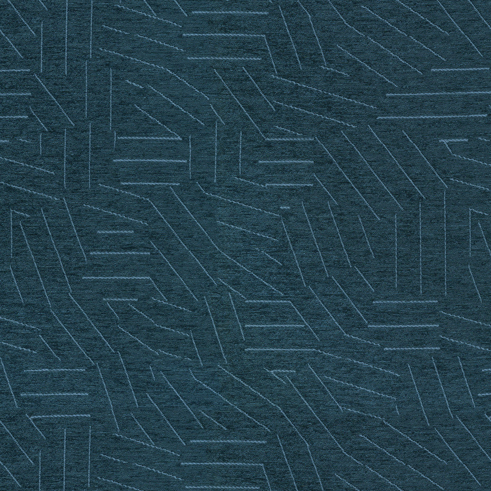 Dashboard Indigo 411315 by PKL Studio Designer Fabric 100% Polyester China 15000 Horizontal: 13.5 and Vertical: 14 54/55 - Swanky Fabrics -