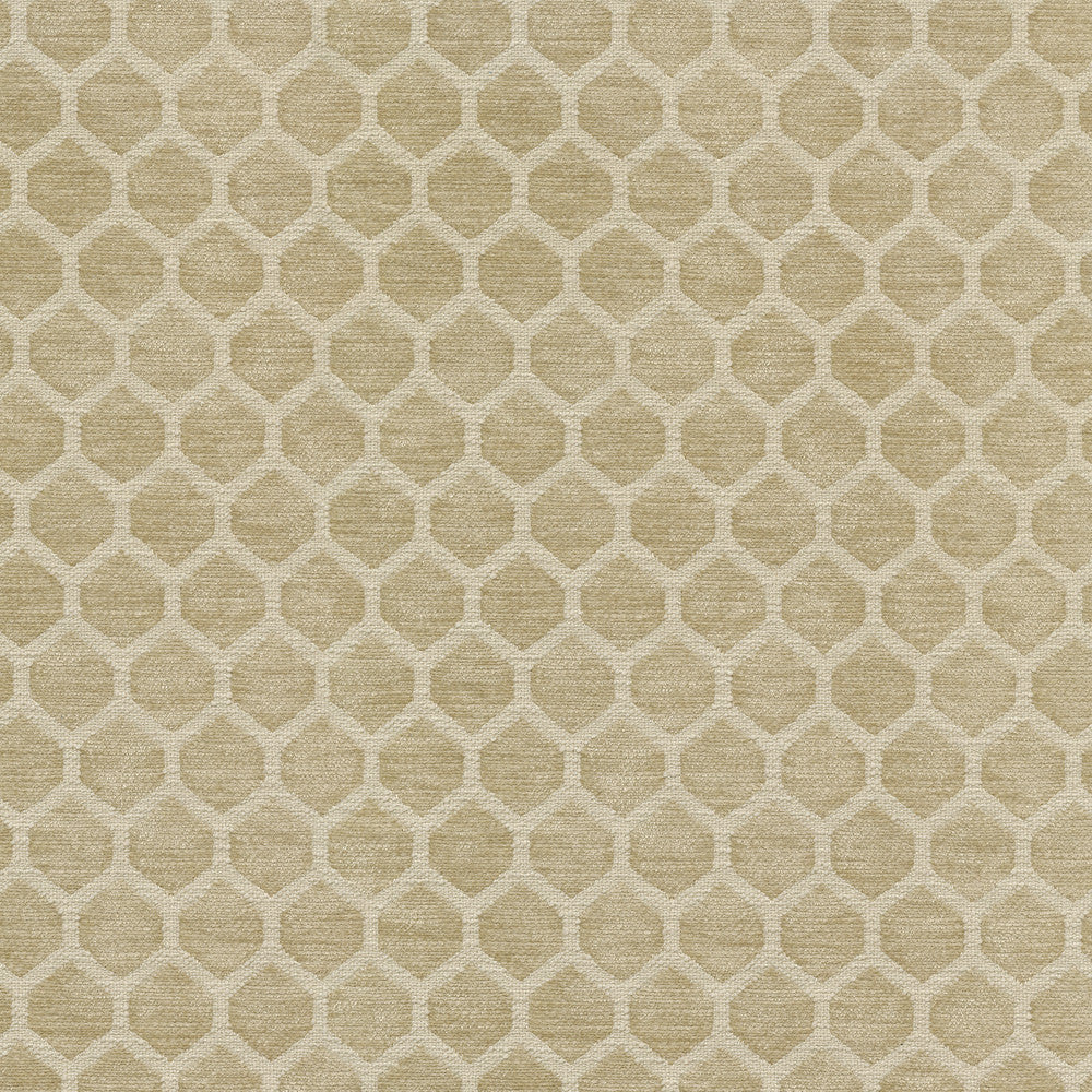 Performance Honeycomb Sand 411376 by PKL Studio Designer Fabric - 100% polyester China 51000 Horizontal: 1.25 and Vertical: 1 55/56 - Swanky Fabrics -