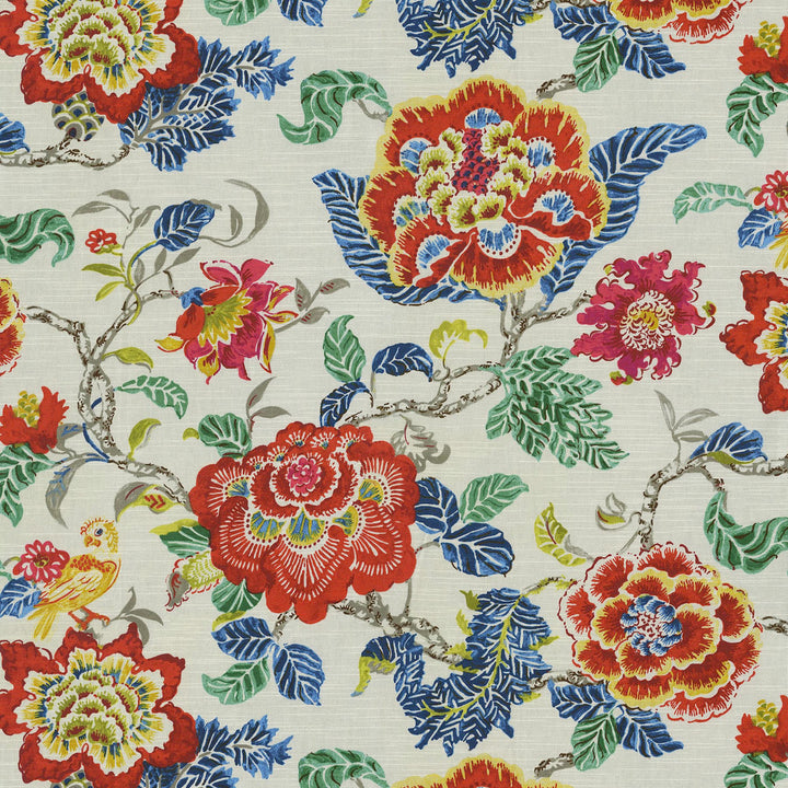 Summer Palace Byzantine 411432 by PKL Studio Designer Fabric - 100% cotton China 24000 Horizontal: 27 and Vertical: 25.25 54/55 - Swanky Fabrics -