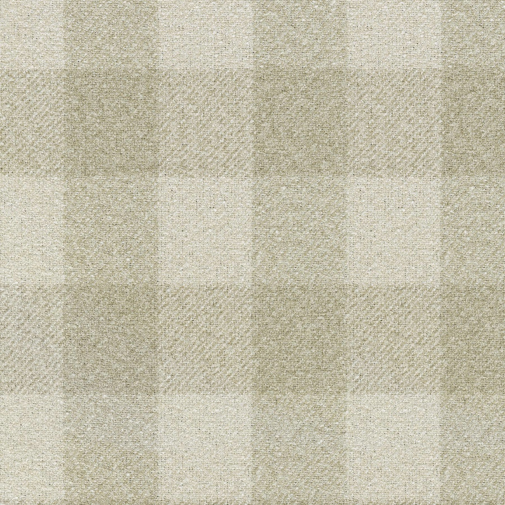 Check Box Flax 411453 by PKL Studio Designer Fabric - 100% polyester China 51000 Horizontal: 6.75 and Vertical: 6.5 56 - Swanky Fabrics -