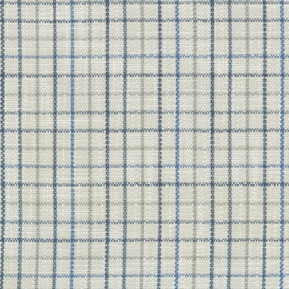 Keep In Check Porcelain 411583 by PKL Studio Designer Fabric - 100% polyester China 51000 Horizontal: 33 and Vertical: 33 55 - Swanky Fabrics -
