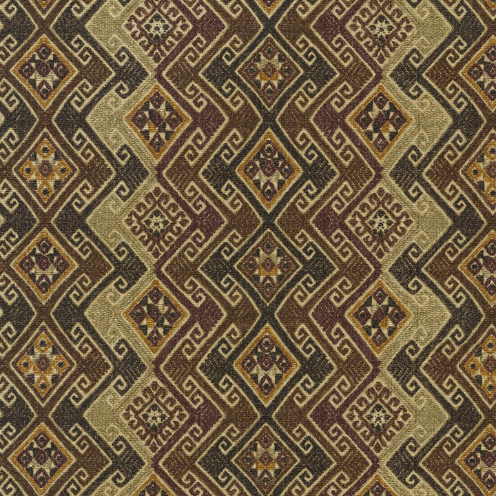 Kaumari Path Fresh Roast 411631 by PKL Studio Designer Fabric - 100% cotton Peru 24000 Horizontal: 13.5 and Vertical: 6.3 54/55 - Swanky Fabrics -