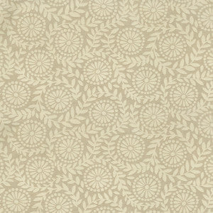 Flock Botanical Ivory 411641 by PKL Studio Designer Fabric