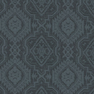 Taos Blanket Indigo 411651 by PKL Studio Designer Fabric