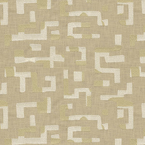 Maze Emb Linen 411732 by PKL Studio Designer Fabric