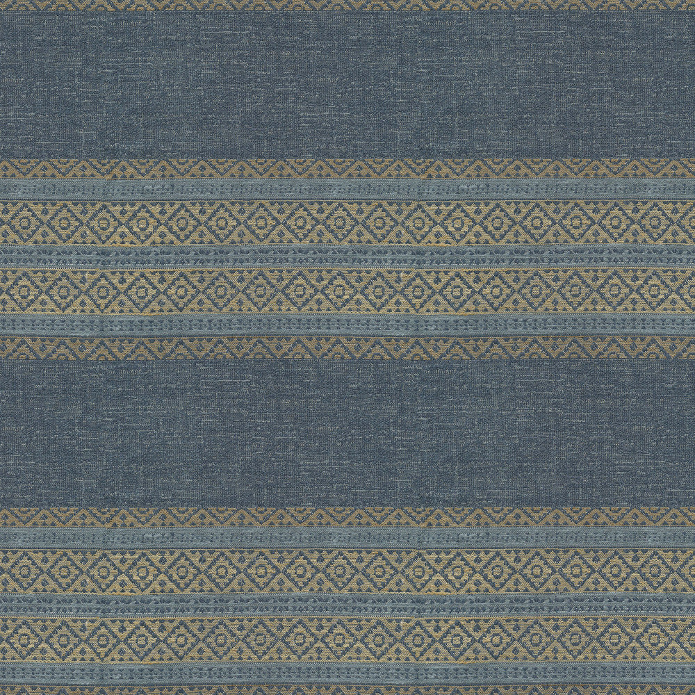 Arroyo Stripe Shoreline 411760 by PKL Studio Designer Fabric 71% Polyester, 29% Cotton India 39000 Horizontal: 1.5 and Vertical: 12 54 - Swanky Fabrics -