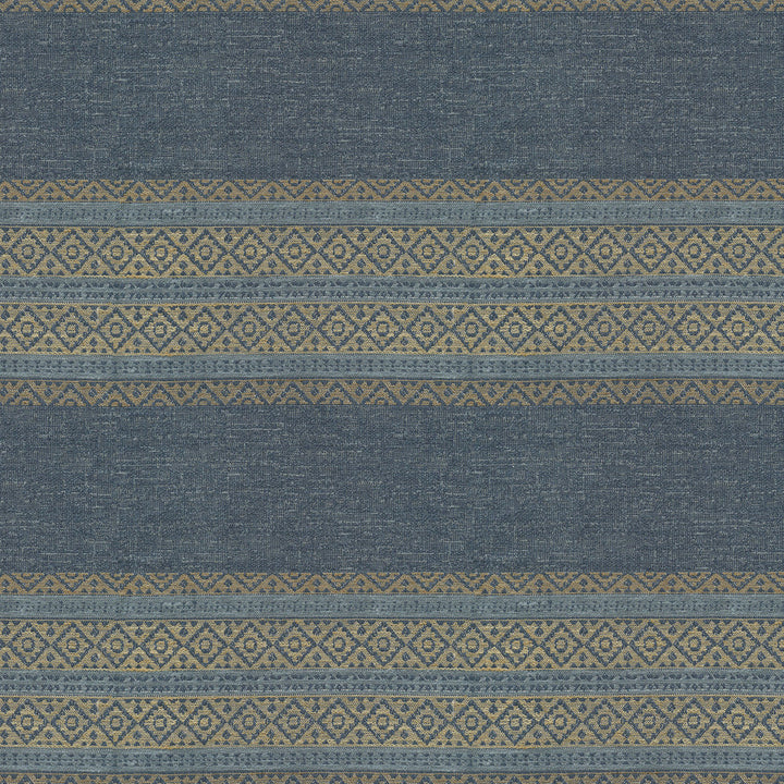 Arroyo Stripe Shoreline 411760 by PKL Studio Designer Fabric 71% Polyester, 29% Cotton India 39000 Horizontal: 1.5 and Vertical: 12 54 - Swanky Fabrics -