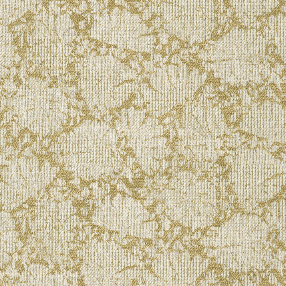 Little Lotus Gold 411783 by PKL Studio Designer Fabric 81% Polyester, 19% Cotton India 51000 Horizontal: 6.75 and Vertical: 8.5 54 - Swanky Fabrics -