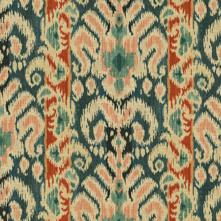 Silk Road Indienne 411811 by PKL Studio Designer Fabric 100% Cotton Peru 24000 Horizontal: 13.5 and Vertical: 18 54/55 - Swanky Fabrics -