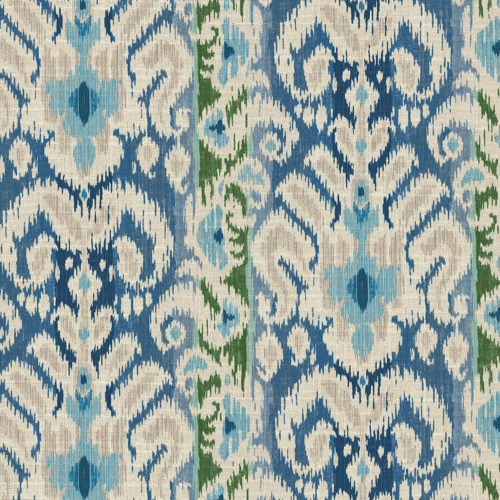 Silk Road Blueberry 411812 by PKL Studio Designer Fabric 100% Cotton Peru 24000 Horizontal: 13.5 and Vertical: 18 54/55 - Swanky Fabrics -
