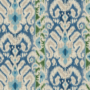 Silk Road Blueberry 411812 by PKL Studio Designer Fabric