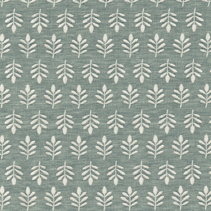 Laurel Emb Seamist 411830 by PKL Studio Designer Fabric Base 71% Polyester, 29% Cotton Emb 100% Polyester India 51000 Horizontal: 1.63 and Vertical: 3.13 55 - Swanky Fabrics -