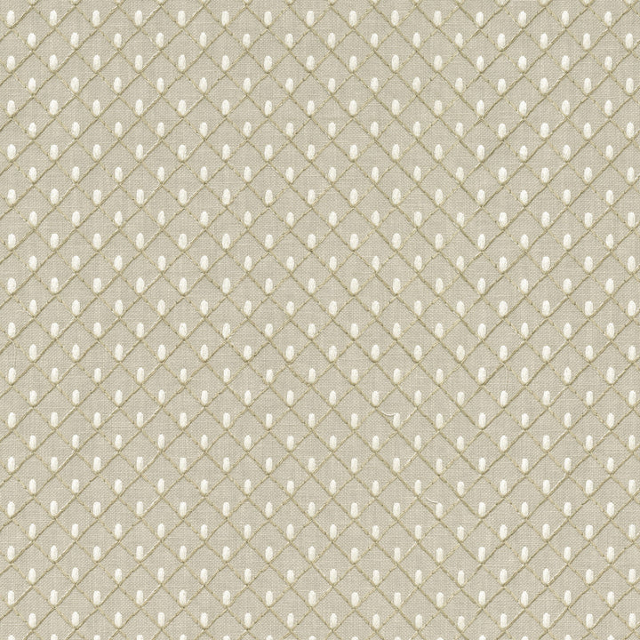 Picot Emb Flax 411845 by PKL Studio Designer Fabric Base 50% Polyester, 50% Cotton Emb 100% Rayon India 51000 Horizontal: 1 and Vertical: 1 55 - Swanky Fabrics -
