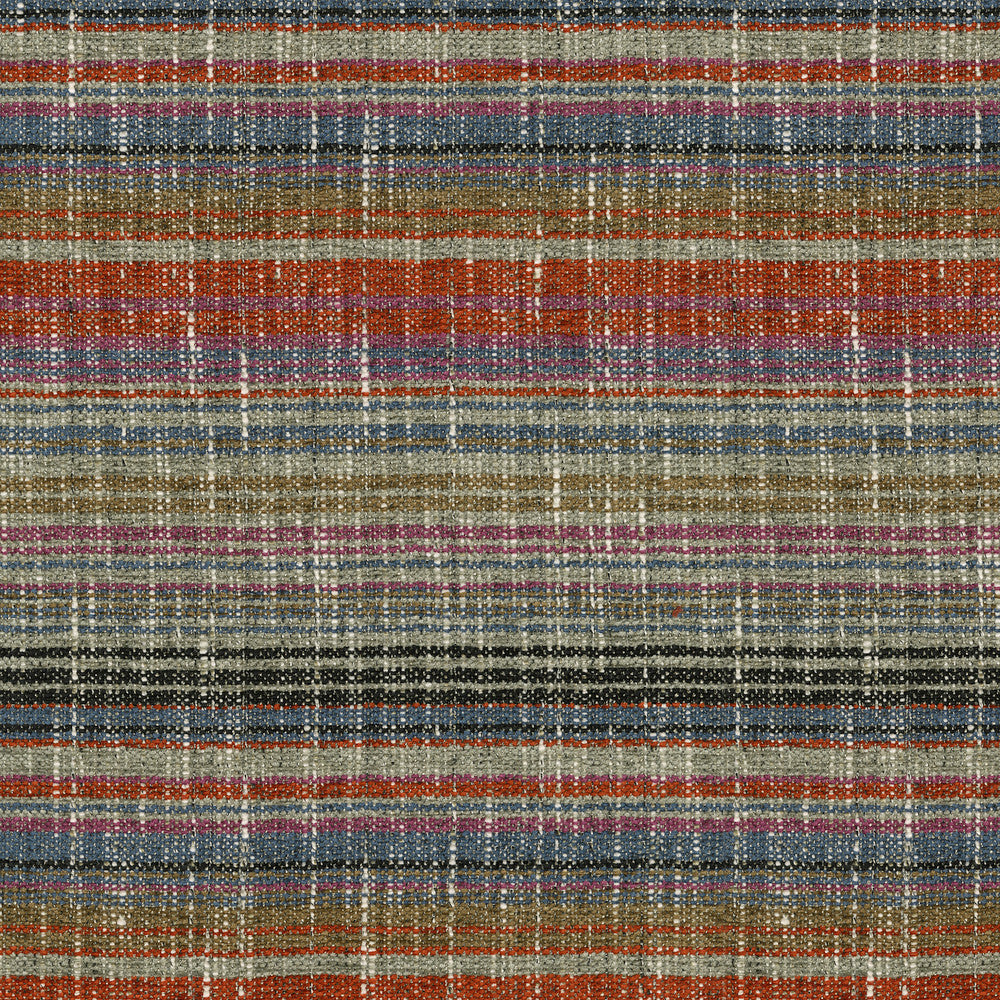 Carson Stripe Sunset 411860 by PKL Studio Designer Fabric 82% Polyester, 12% Cotton, 6% Rayon India 29000 Horizontal: N/A and Vertical: 9.25 54 - Swanky Fabrics -