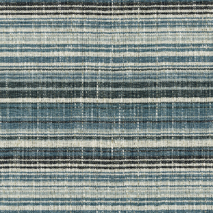 Carson Stripe Luna 411863 by PKL Studio Designer Fabric 82% Polyester, 12% Cotton, 6% Rayon India 29000 Horizontal: N/A and Vertical: 9.25 54 - Swanky Fabrics -