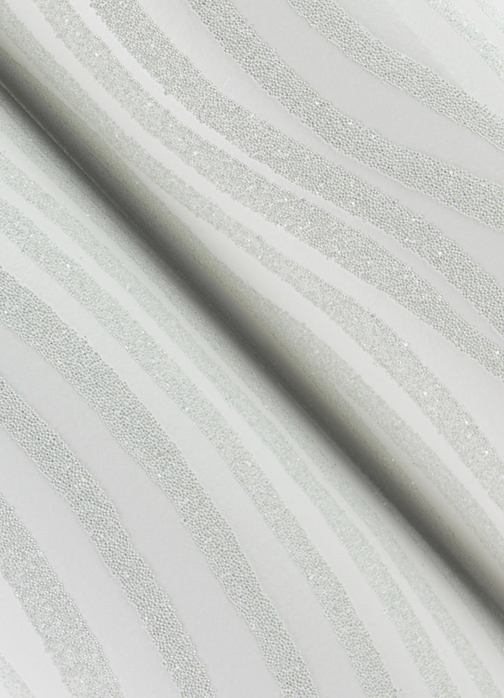 Galyn Dove Pearlescent Wave Wallpaper by A-Street Prints Designer