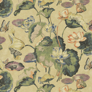 Water Garden Flax 412261 by PKL Studio Designer Fabric
