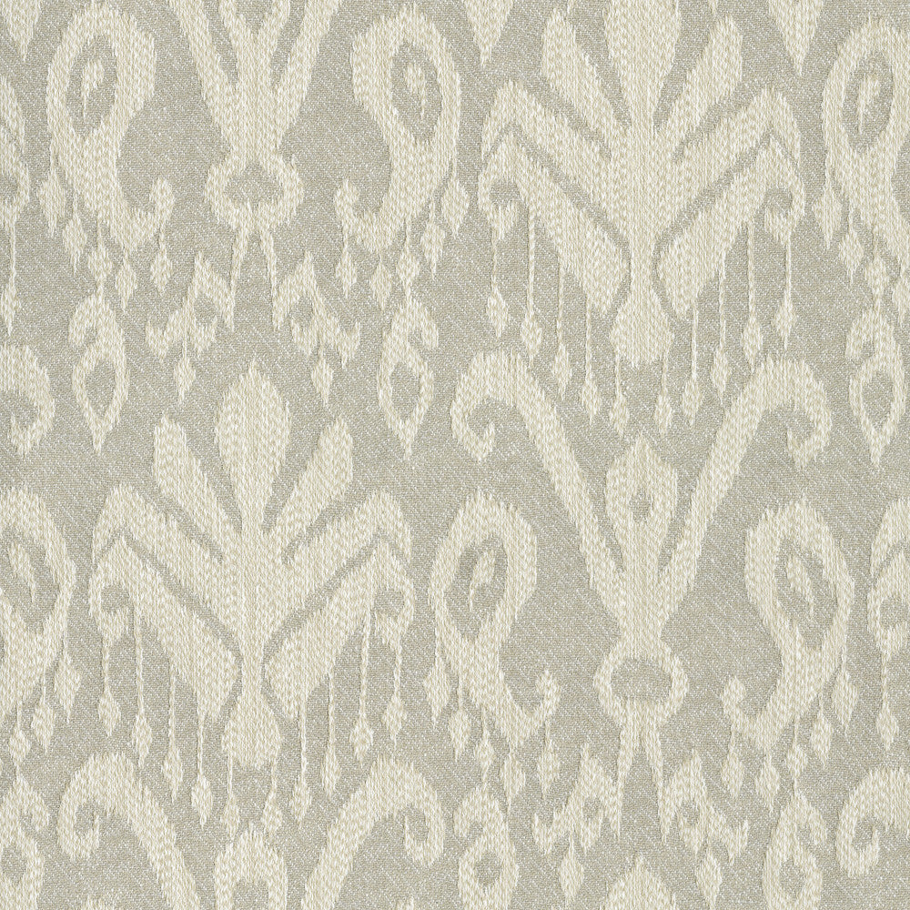 Ikat Wanderlust Smoke 412342 by PKL Studio Designer Fabric 53% polyester, 47% cotton India 51000 Horizontal: 13.75 and Vertical: 15.75 54 - Swanky Fabrics -