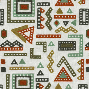 Geoscape Emb Retro 412360 by PKL Studio Designer Fabric