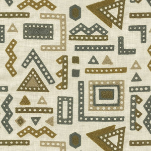 Geoscape Emb Papyrus 412361 by PKL Studio Designer Fabric