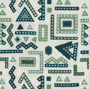 Geoscape Emb Caspian 412362 by PKL Studio Designer Fabric