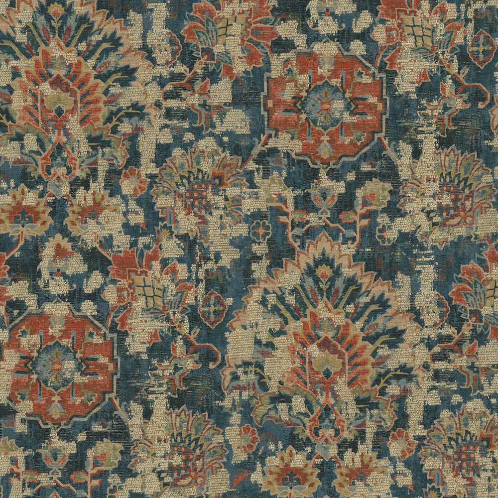 Javanese Celestial 412420 by PKL Studio Designer Fabric 56% polyester, 36% rayon, 8% cotton India 42000 Horizontal: 13.5 and Vertical: 26 54 - Swanky Fabrics -