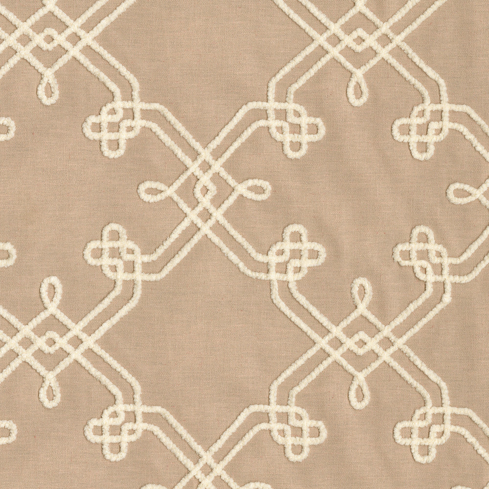 Dynasty Emb Cameo 412440 by PKL Studio Designer Fabric Base 60% polyester, 30% cotton, 10% linen Emb: 100% polyester India 51000 Horizontal: 8.75 and Vertical: 9.25 55 - Swanky Fabrics -