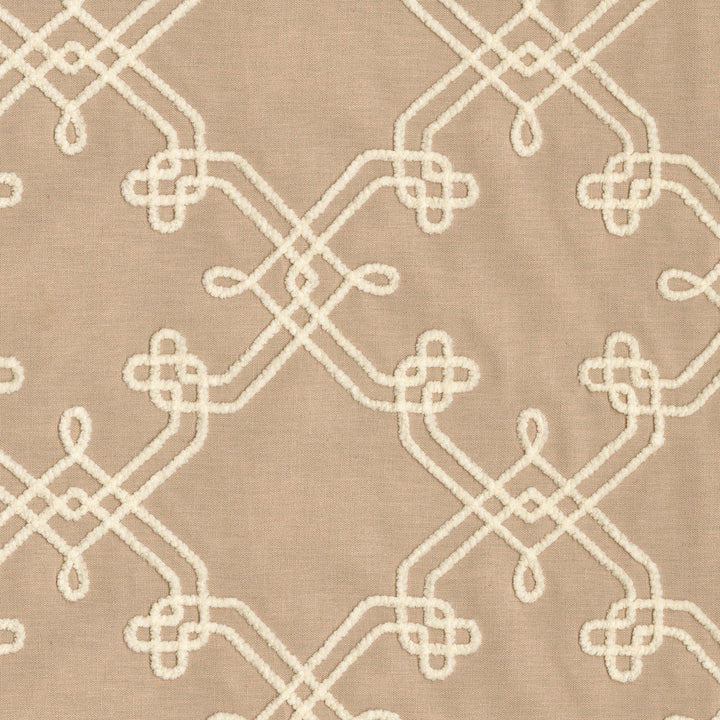 Dynasty Emb Cameo 412440 by PKL Studio Designer Fabric Base 60% polyester, 30% cotton, 10% linen Emb: 100% polyester India 51000 Horizontal: 8.75 and Vertical: 9.25 55 - Swanky Fabrics -
