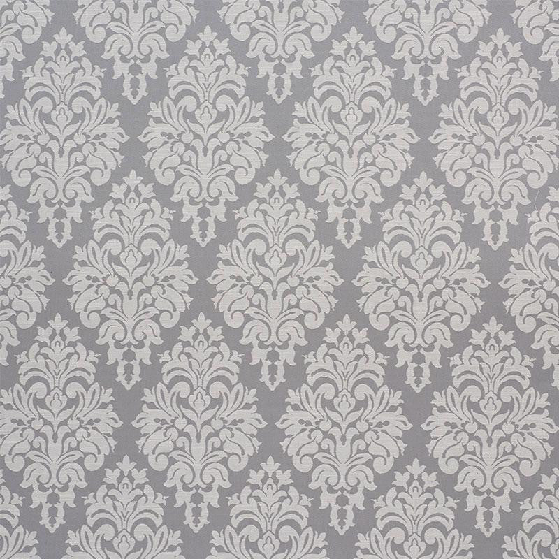 Dauphine Damask Indoor/Outdoor Slate 75410 by Schumacher Designer Fabric The Good Life Indoor/Outdoor 18.5" - Swanky Fabrics -