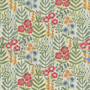 Wildflower Emb Summer 412470 by PKL Studio Designer Fabric