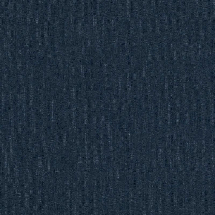 Lange Glazed Linen Navy 69346 by Schumacher Designer Fabric Perfect Basics: Linen - Swanky Fabrics -