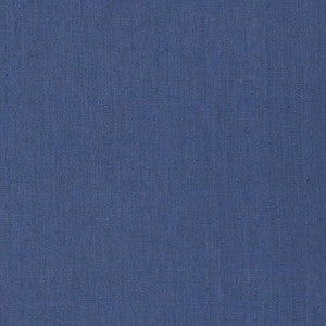Lange Glazed Linen Marine 69347 by Schumacher Designer Fabric